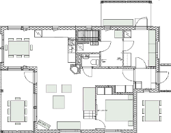 Lower floor plan